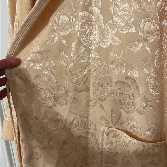 Vintage 80s Victorias Secret Gold Label Robe Lined Size Medium/Large EUC Rare - Picture 11 of 16